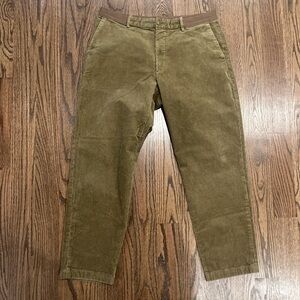 Uniqlo Light Brown Corduroy Trouser Classic Chino Pants